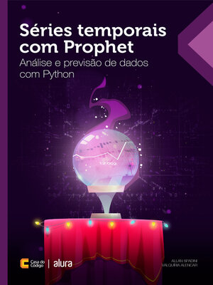 cover image of Séries temporais com Prophet